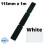 (White, 115mm x 1 Meter) Non Slip Decking Strips Aluminium Screw Down Plates 1