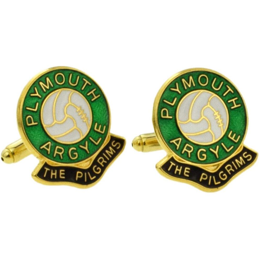 Plymouth Argyle Football Club Cufflinks