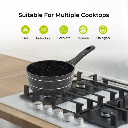 Royalford (14 Cm) Royalford Small Multipurpose Fry Pan Heating Pot 2