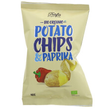 Trafo Paprika Crisps - organic -40g (Pack of 15)
