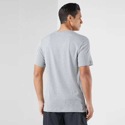 Nike (Grey, XXL) Nike Multi Stack Logo T Shirt Crew Neck Tee 1