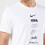 Nike (White, M) Nike Multi Stack Logo T Shirt Crew Neck Tee 3