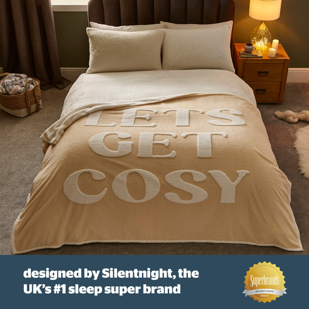 Silentnight Lets Get Cosy Giant Throw