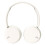 JVC JVC Deep Bass Wireless Bluetooth On Ear Headphones - Ice White 3