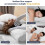 (BOUNCE BACK PILLOW - 2 PIECES) Luxury Soft Pillow for Sleeping Neck Bed Pillows 4