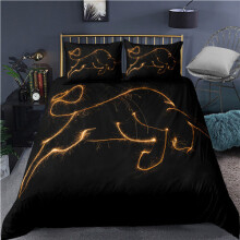 (Style 07, King) 3D Printed Cattle Bed Duvet Set Quilt Pillow Cover