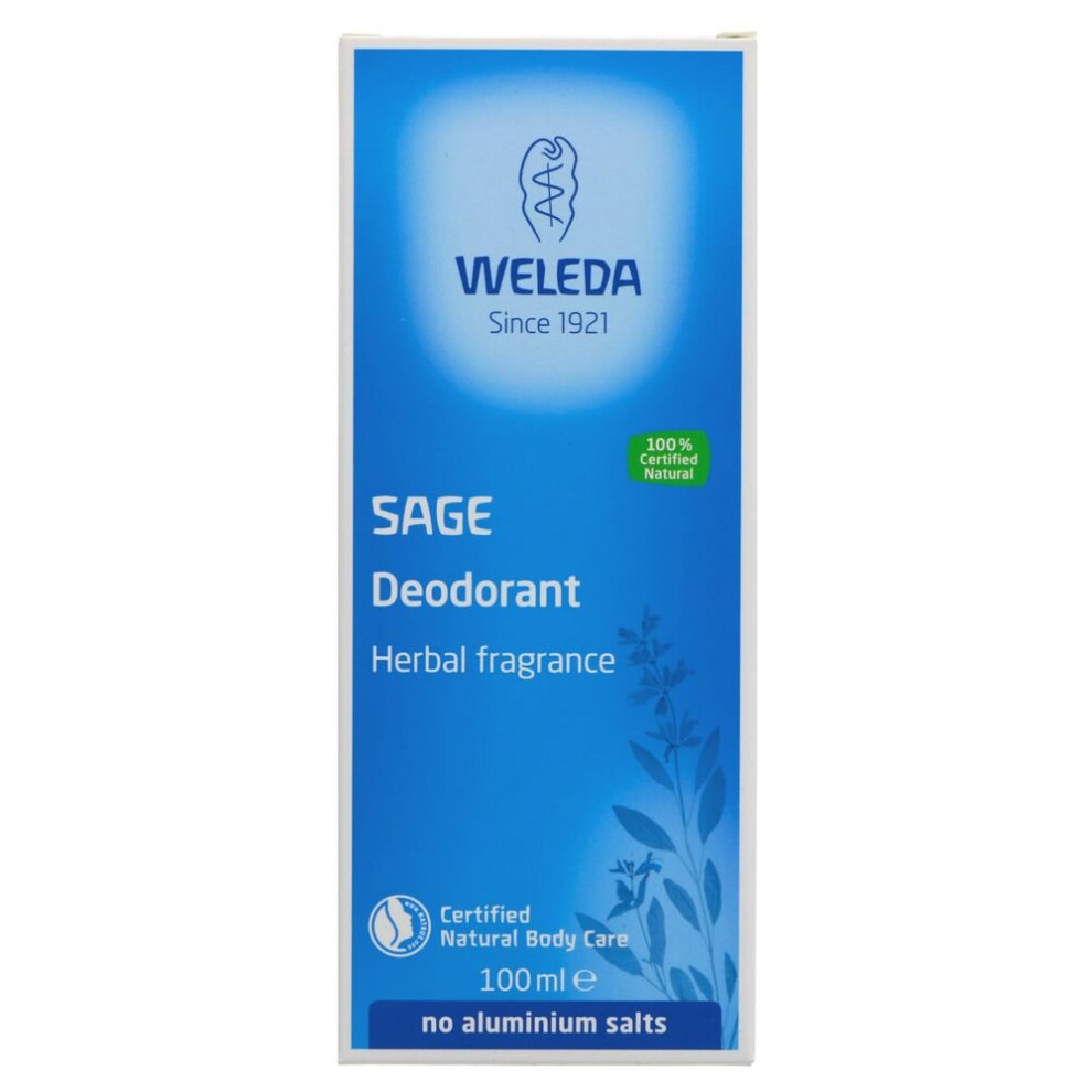 Weleda Spray Deodorant - Sage - 100ml ( pack of 1 )