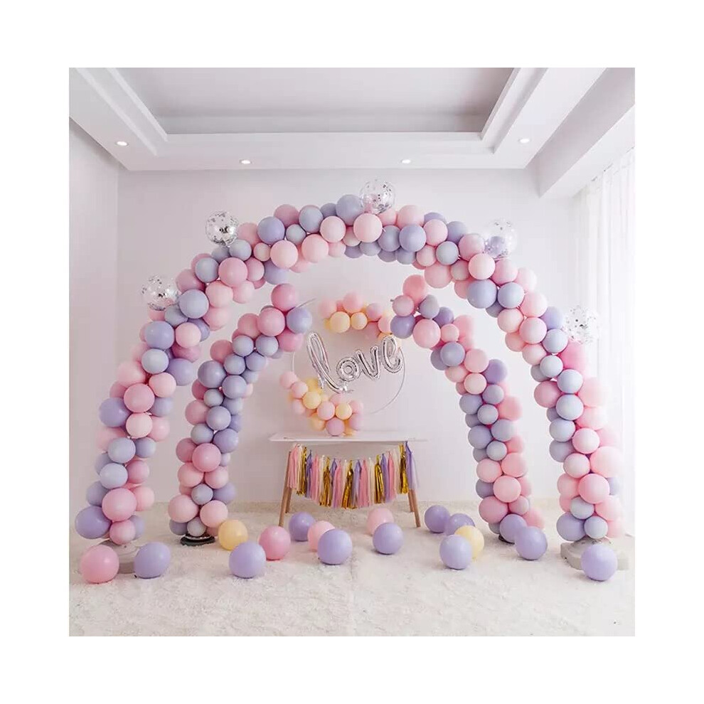 100Pcs 10 Inch Multicolor Mini Macaron Pastel Latex Balloons