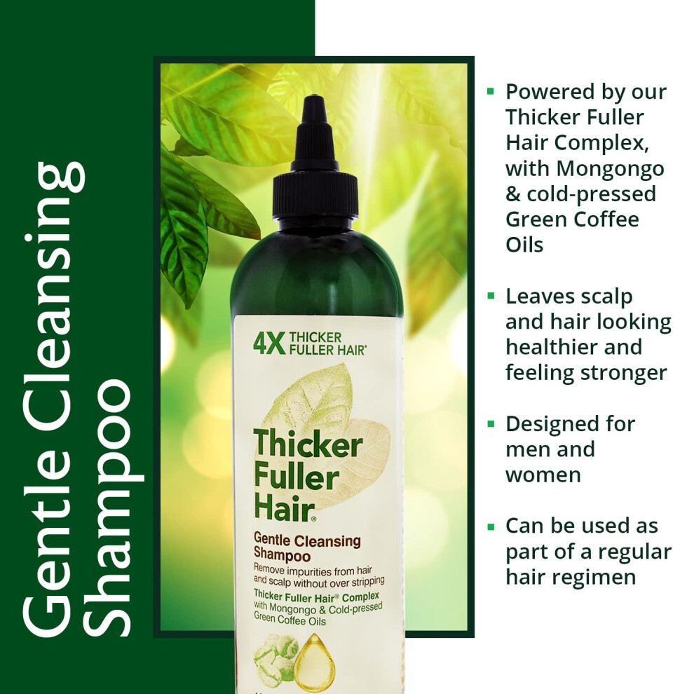 Thicker Fuller Hair Gentle Cleansing Shampoo Advanced Thickening Solution 12oz on OnBuy