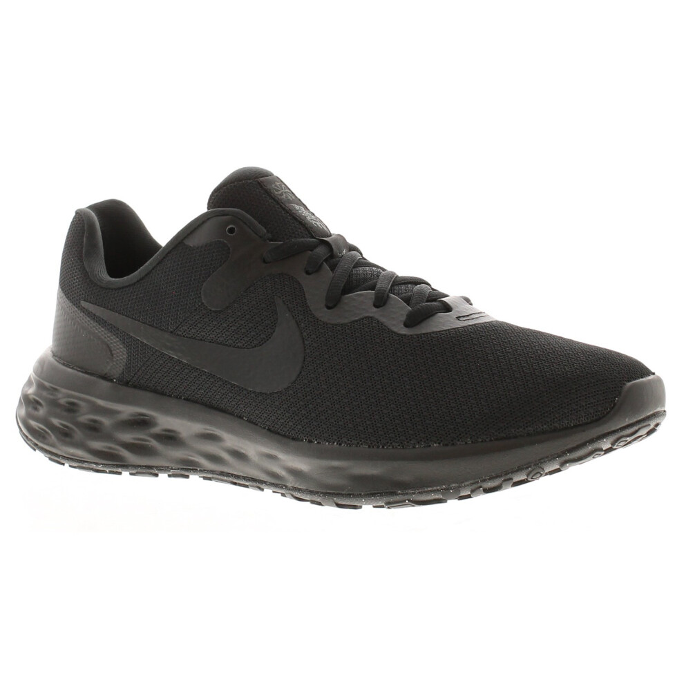 (Black, 6 (Adults')) Nike Mens Running Trainers revolution 6 next na Lace Up black UK Size