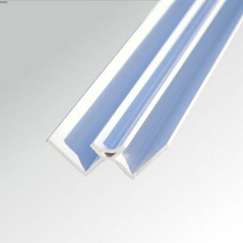 White Internal For 5/6mm Wall Panels Shower Wall Panels Trim...
