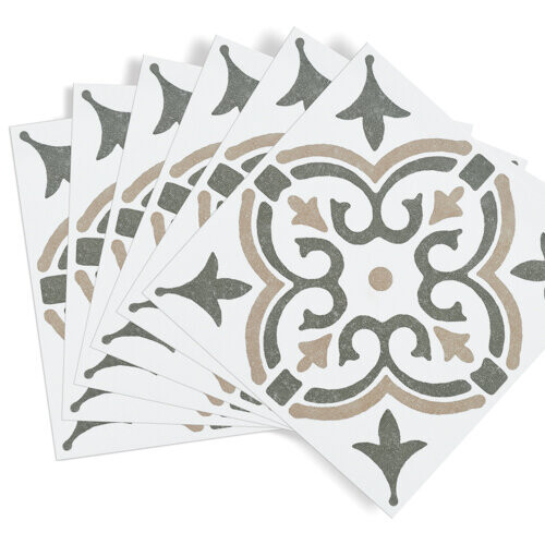 JAMILA NATURAL Self-adhesive Wall Tiles (6 tiles) 1