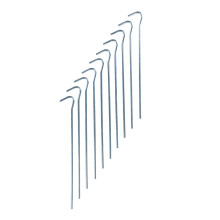 Hillington 50-Pack Heavy Duty Galvanised Steel Tent Pegs
