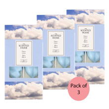 (Pack Of 3) Fragrance Wax Melts Heart Shaped Gift Fresh Linen