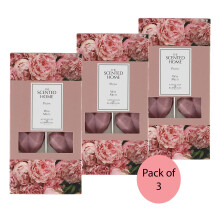 (Pack Of 3) Fragrance Wax Melts Heart Shaped Gift Peony