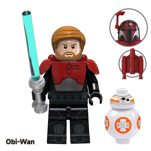 8 PCS Star Wars Mini Figures Super Hero Darth Maul Kylo Ren 2