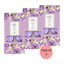 (Pack Of 3) Fragrance Wax Melts Heart Gift Freesia & Orchid