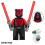 8 PCS Star Wars Mini Figures Super Hero Darth Maul Kylo Ren 2