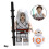 8 PCS Star Wars Mini Figures Super Hero Darth Maul Kylo Ren 8