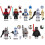 8 PCS Star Wars Mini Figures Super Hero Darth Maul Kylo Ren 1