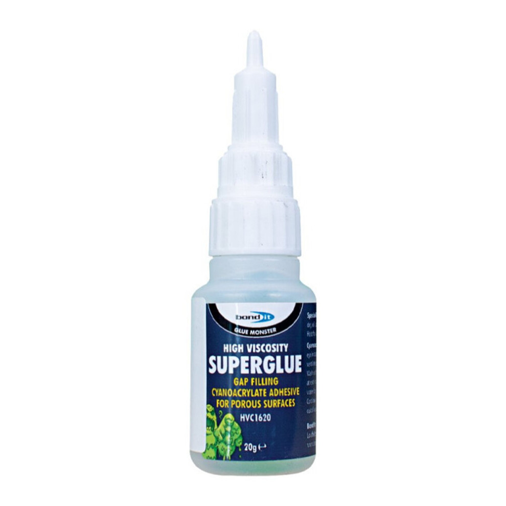 Bond It Cyanoacrylate Superglue - Med Viscosity - Clear 20G 5060021361103
