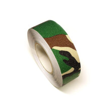 (CAMOUFLAGE, 50mm x 18.3m) Non/Anti Slip Tape Roll Pro Standard Grade -Indoor/Outdoor Use