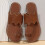 Womens Loop Toe Slide Sandals Lightweight Open Toe Slip On Shoes Solid Flat Shoes 9