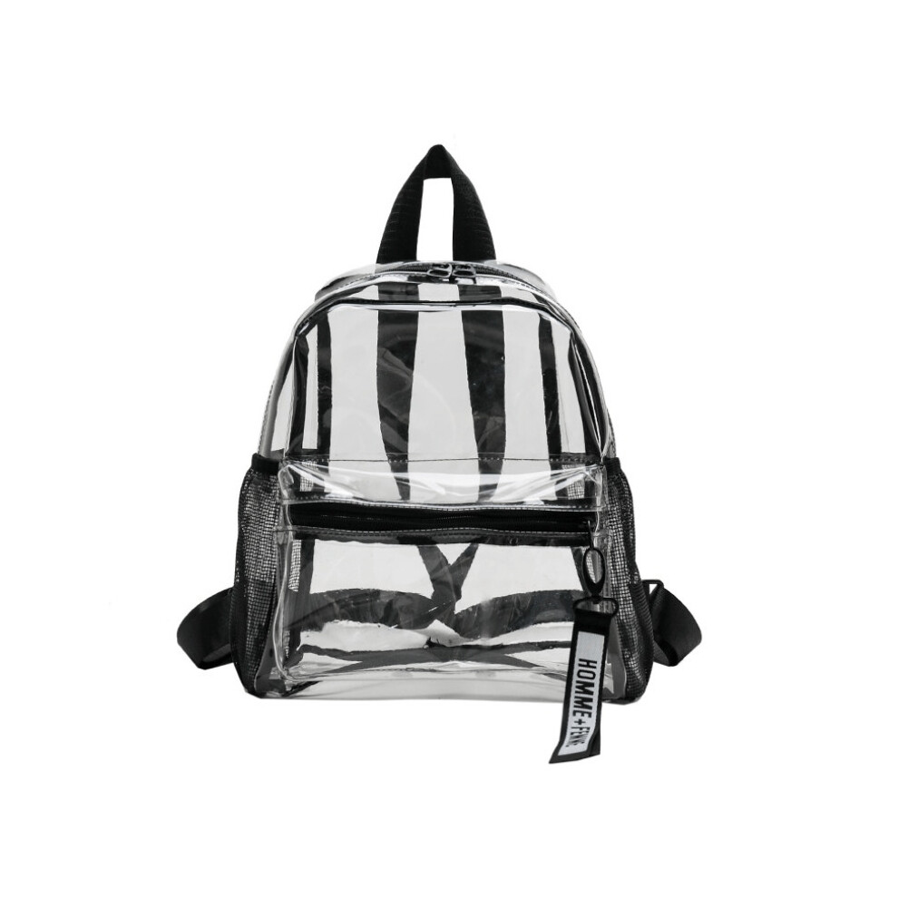 Transparent PVC Backpack Waterproof Jelly Schoolbag Summer Travel Beach Daypack-image-OPC-PC78CSF-NEW