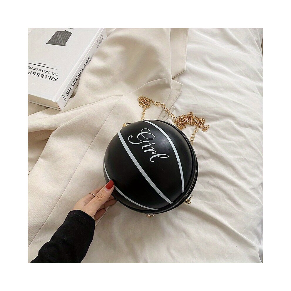 Mini Basketball Shaped Novelty Bag Round Crossbody Bag Womens Handbag & Shoulder Purse 12 45cmx12 45cmx12-image-OPC-PC78CTP-NEW