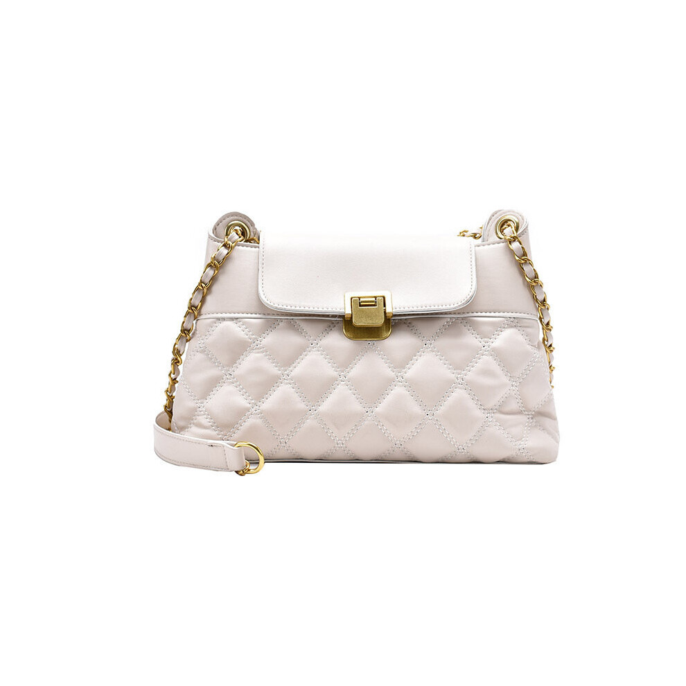 Classic Quilted Flap Crossbody Bag Kiss Lock Shoulder Bag Womens Handbag & Purse-image-OPC-PC78D8T-NEW