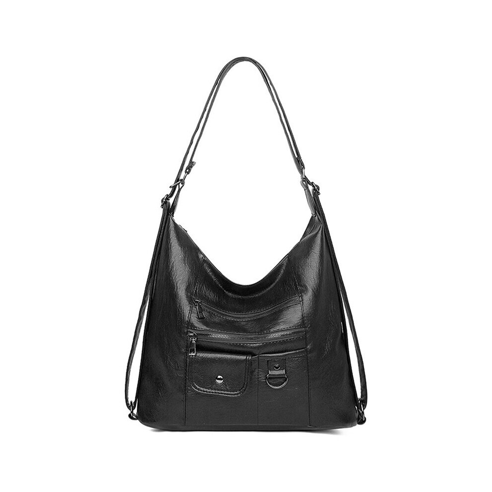 PU Shoulder Bag Womens Zipper Front Bag Casual Bag For Work-image-OPC-PC78HHD-NEW