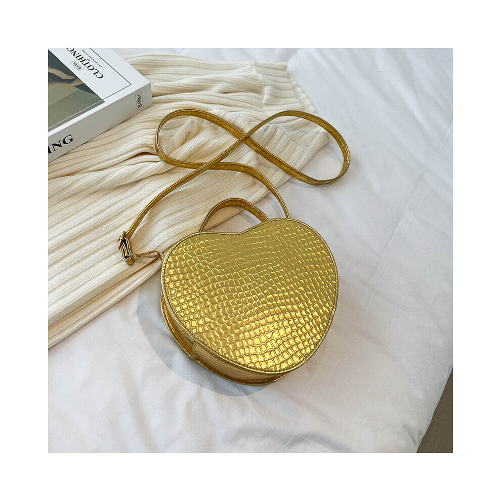 Love Heart Shaped Handbag Embossed Crossbody Bag Y2K Top Handle Purse For Women-image-OPC-PC78JTS-NEW