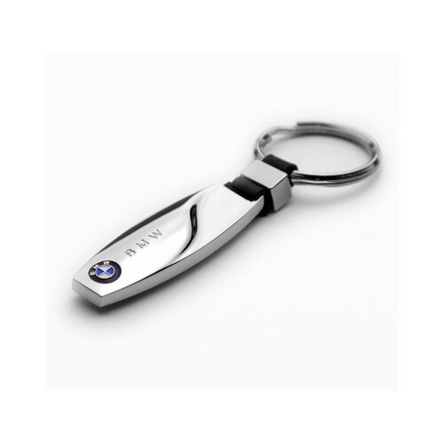 Car key pendant BMW logo water drop shape keychain 1