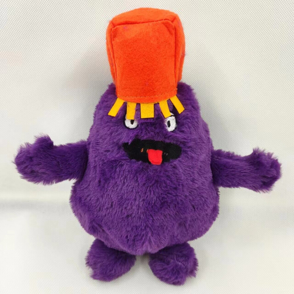 Flemye (30Cm) Grimace Plush Toy Grimace Shake Cartoon Dolls Stuffed Soft Toy Christmas Birthday