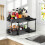Living And Home (Black) 2-Tier Under Sink Pull Out Storage Organizer 3