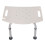 Height Adjustable Padded Tub Shower Seat Bathroom Bathtub Stool 2