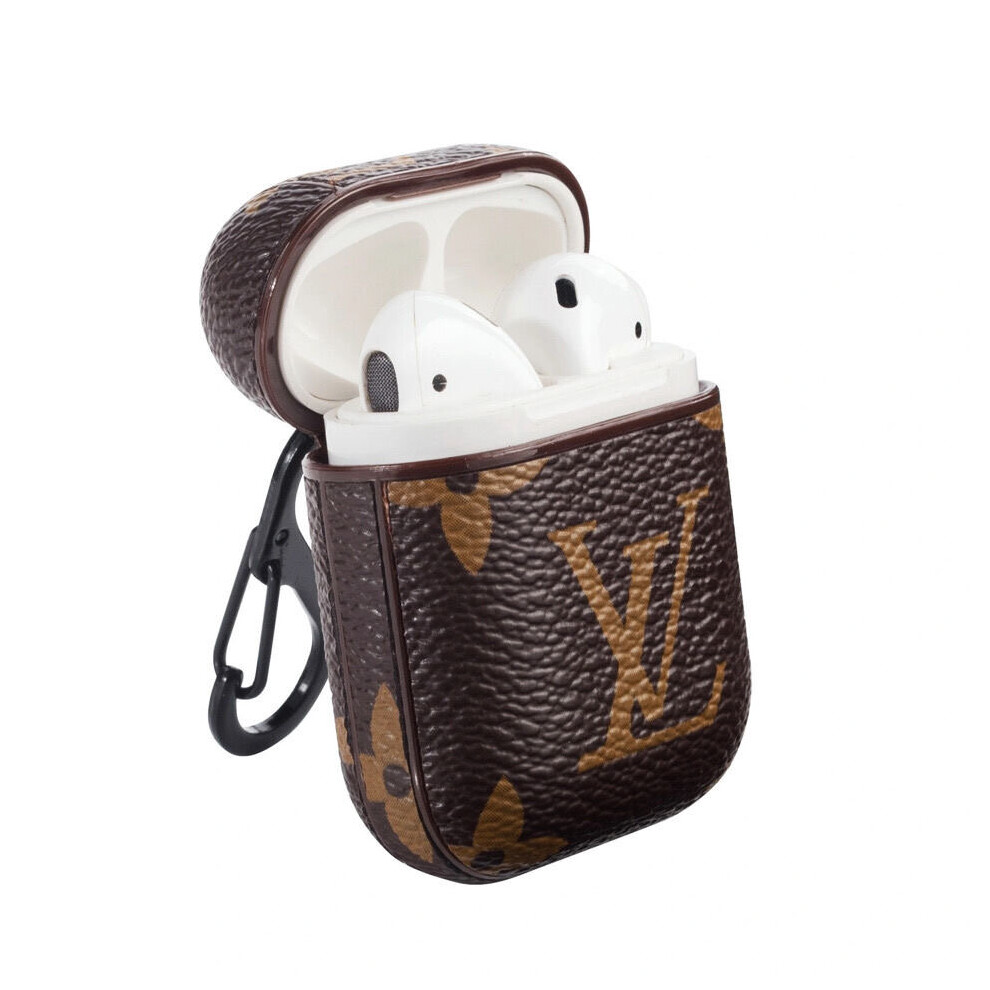 (style 1, Airpods 3) AirPods leather case fits all AirPods models