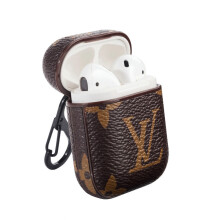 (style 1, Airpods 1/2) AirPods leather case fits all AirPods models