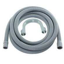Universal Extra Long Water Pipe Outlet Hose for Washing Machine 4m 19mm & 22mm