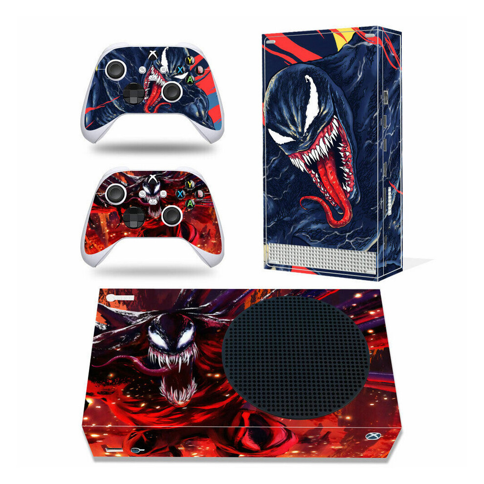 Newjass Venom Xbox Series S Vinyl Skin Sticker Protector For Console Decal Wrap