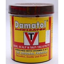 Damatol Medicated Hair, Scalp & Skin Treatment Cream 250 g - Promotes Growth, Antiseptic Relief