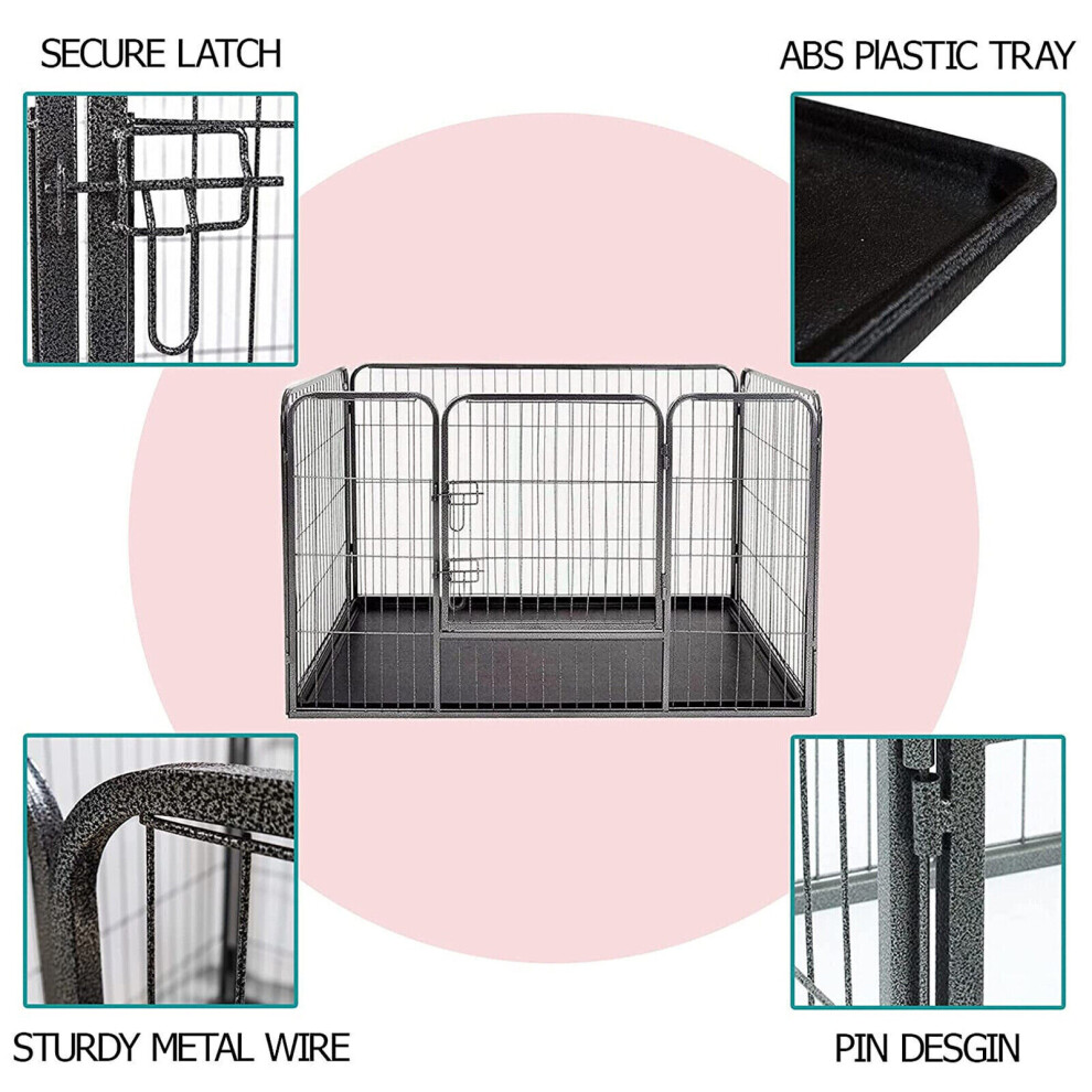 Indoor dog best sale playpen with floor