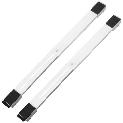 SPARES2GO Universal Fridge Freezer Extendable Trolley Rollers (40-63cm, Max 160kg)