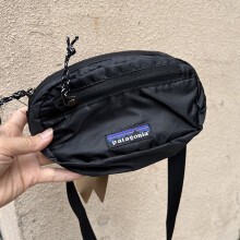 (Black) Patagonia Mini Bag Messenger Hip Pack Men Women Outdoor Waist Shoulder Crossbody