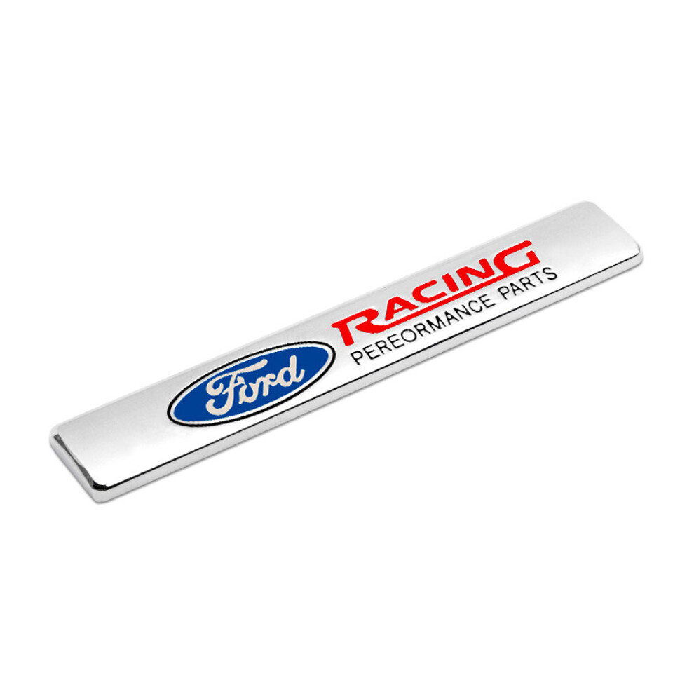2X Ford Racing Performance 3D Metal Badge Emblem Sticker Mustang Focus Mondeo 5601103451772