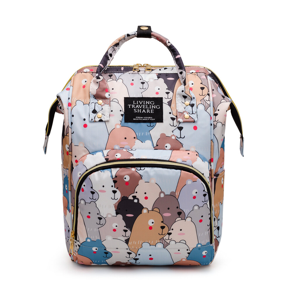 Multifunctional Large capacity Mommy Bag Lightweight Nylon Mommy Bag Mother And Baby Backpack