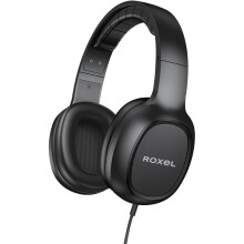 Roxel RX90 Head-Mounted Wired Headset For Mobile, Tablet, Computer