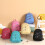 Womens Casual Minimalist Backpack Zipper All Match Rucksack Versatile Lightweight Daypack 3