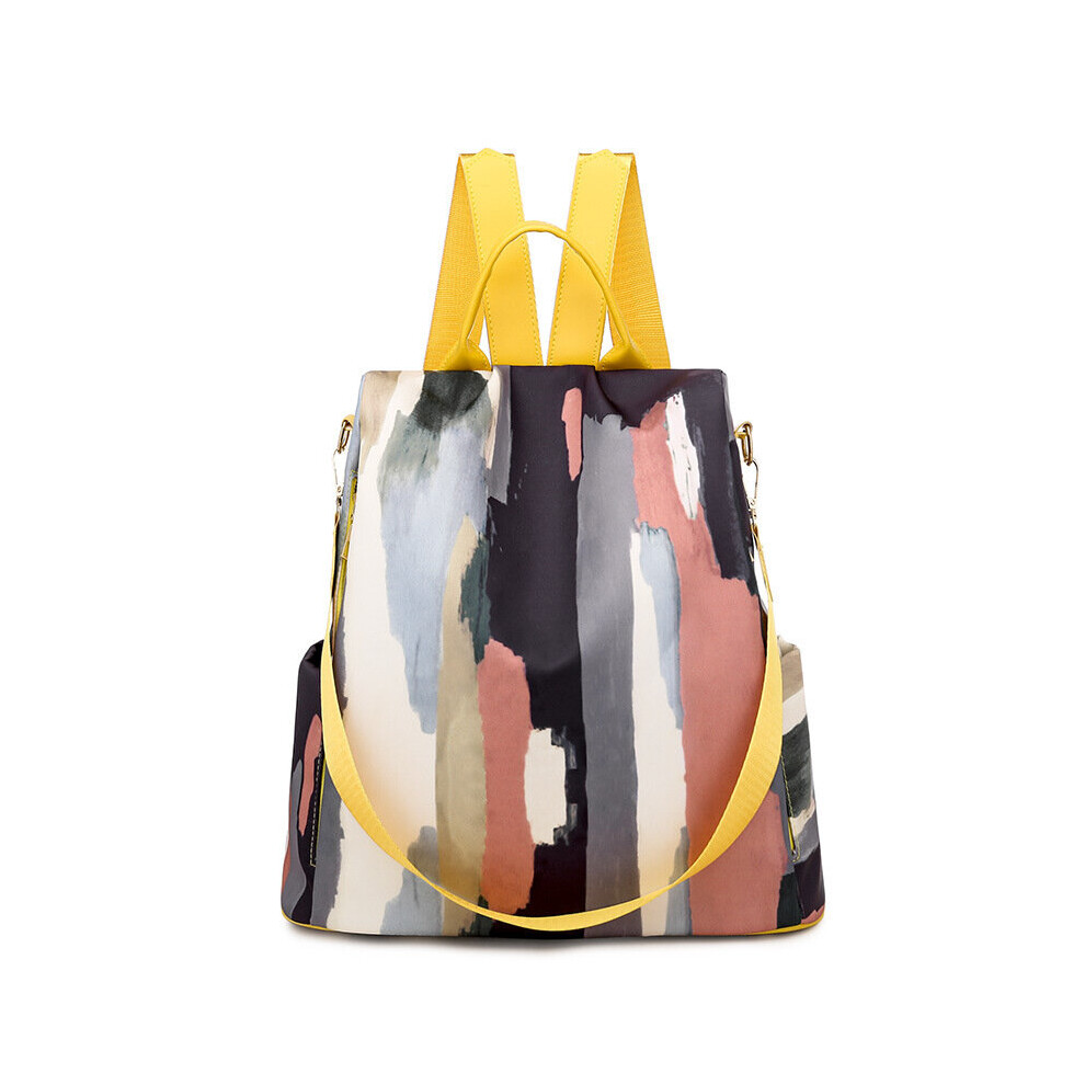 Anti theft Colorful Graffiti Large Capacity Preppy Backpack Oxford Lightweight School Campus Daypack Travel Commuter Bag-image-OPC-PC7C8SP-NEW