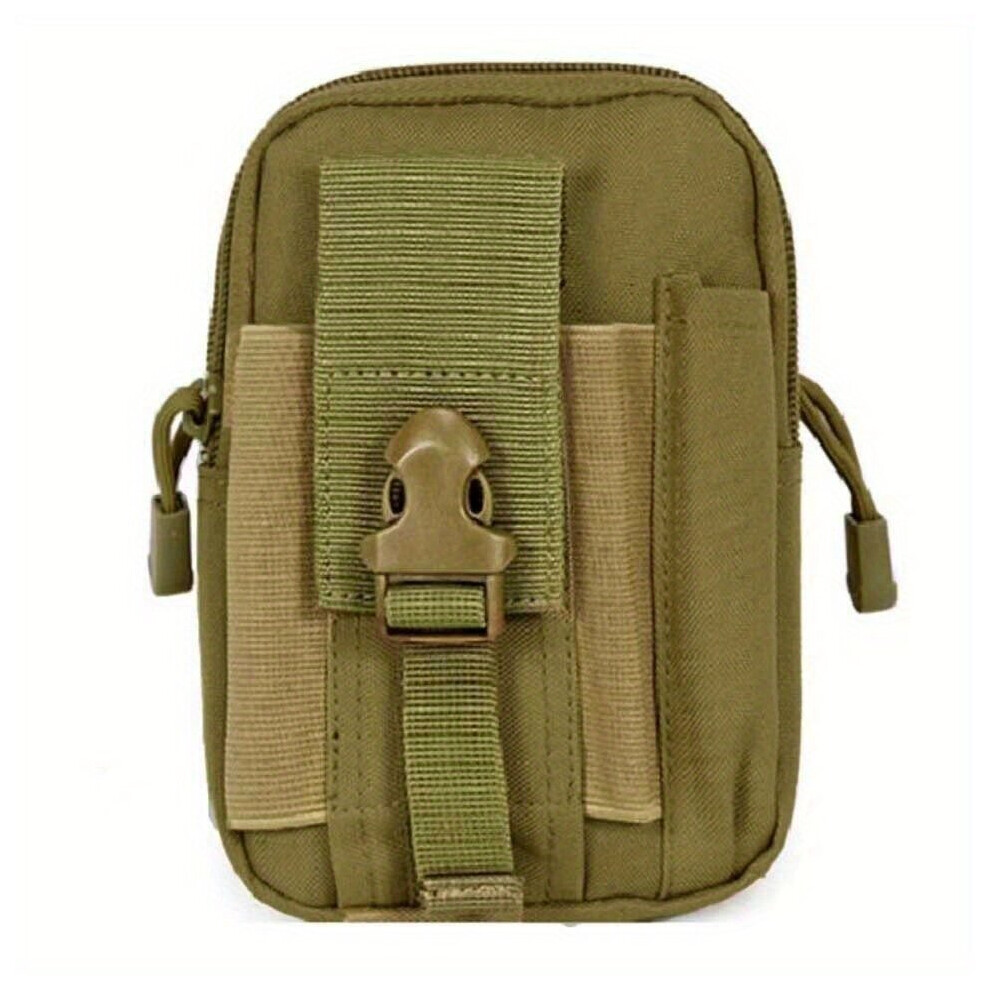 Multifunctional Mobile Phone Waist Bag Mens And Womens Wear resistant Mobile Phone Bag Hanging Bag Tactical Waist Bag Wearing Belt Bag Shoulder Bag-image-OPC-PC7C96H-NEW